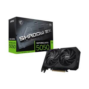 Placa De Video Msi Nvidia Geforce Rtx 5050 8g Shadow 2x Oc