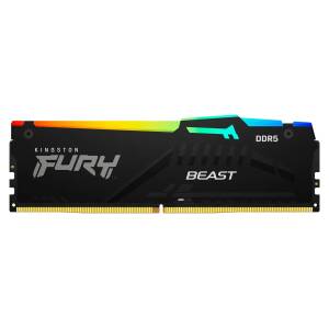 Memoria Ram Udimm Kingston Fury Beast 16gb Ddr5 6000mhz Negro Rgb Cl36 1.35v