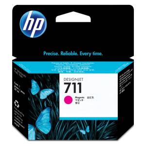 Cartucho De Tinta Plotter Hp 711 Magenta