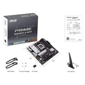 Motherboard Asus Prime B650em-a Wifi Am5 Ddr5