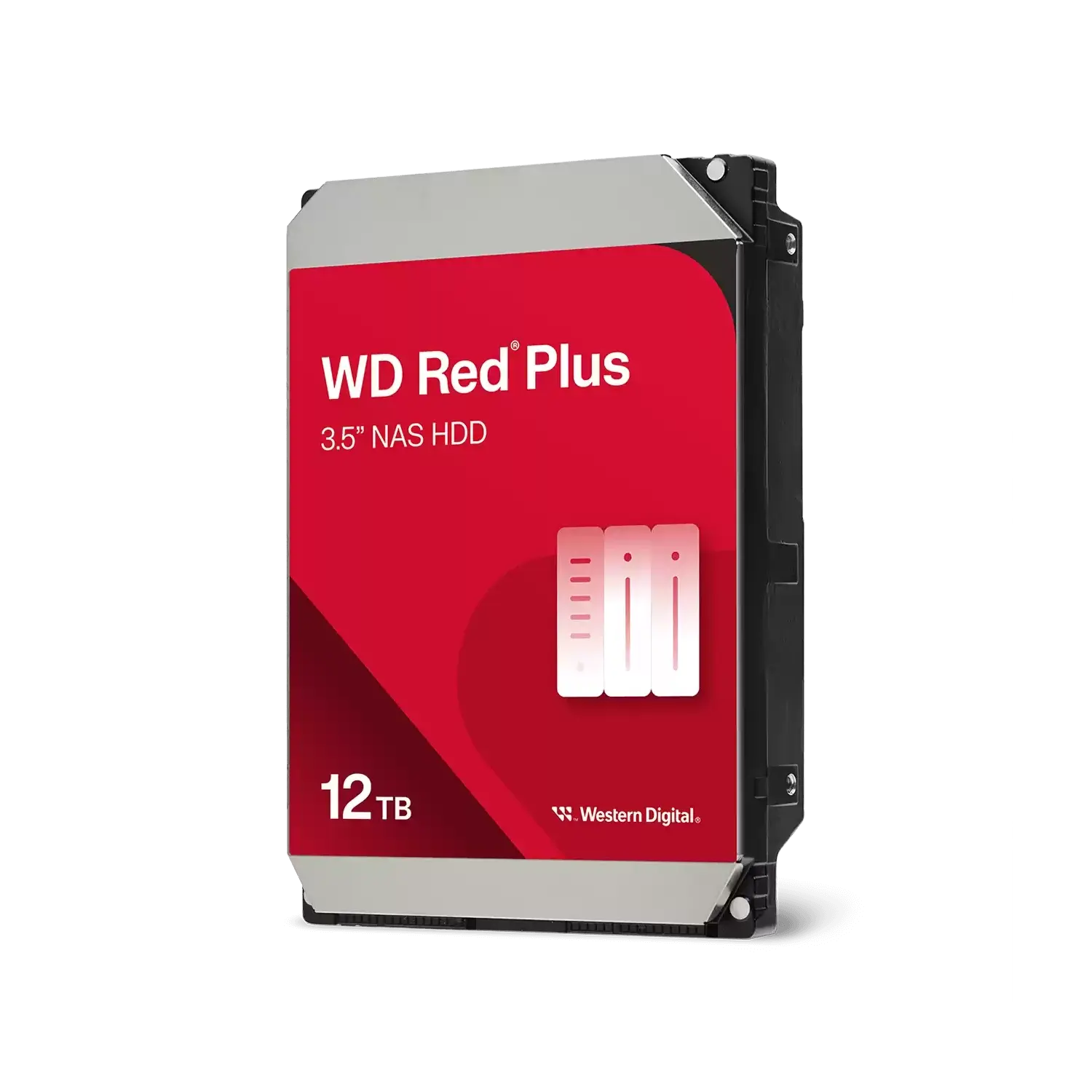 Disco Interno Hdd Western Digital Red Plus 12tb 3.5" Sata 3.0 7200rpm