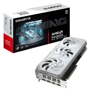 Placa De Video Gigabyte Amd Radeon Rx 9070 Xt Gaming Oc Ice 16g