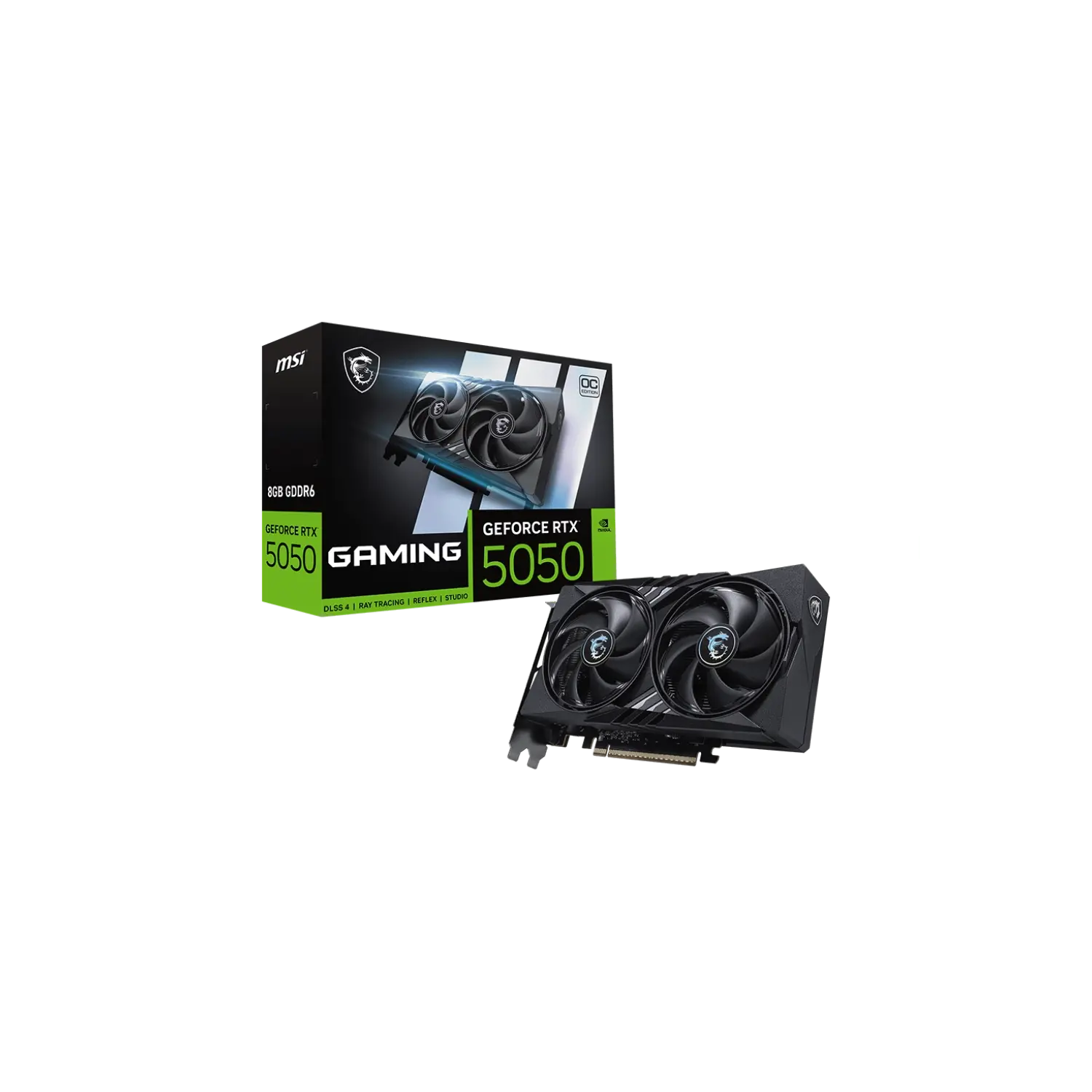 Placa De Video Msi Nvidia Geforce Rtx 5050 8g Gaming Oc