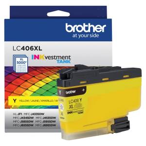 Cartucho De Tinta Brother Lc406xlys Amarillo