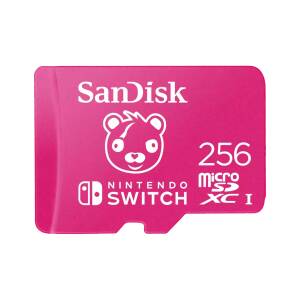 Tarjeta De Memoria Sandisk Microsdxc 256gb Uhs-i Card C10 U3 100mb For Nintendo Switch Fortnite Edition