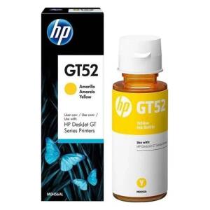 Botella De Tinta Hp Gt52 Amarilla
