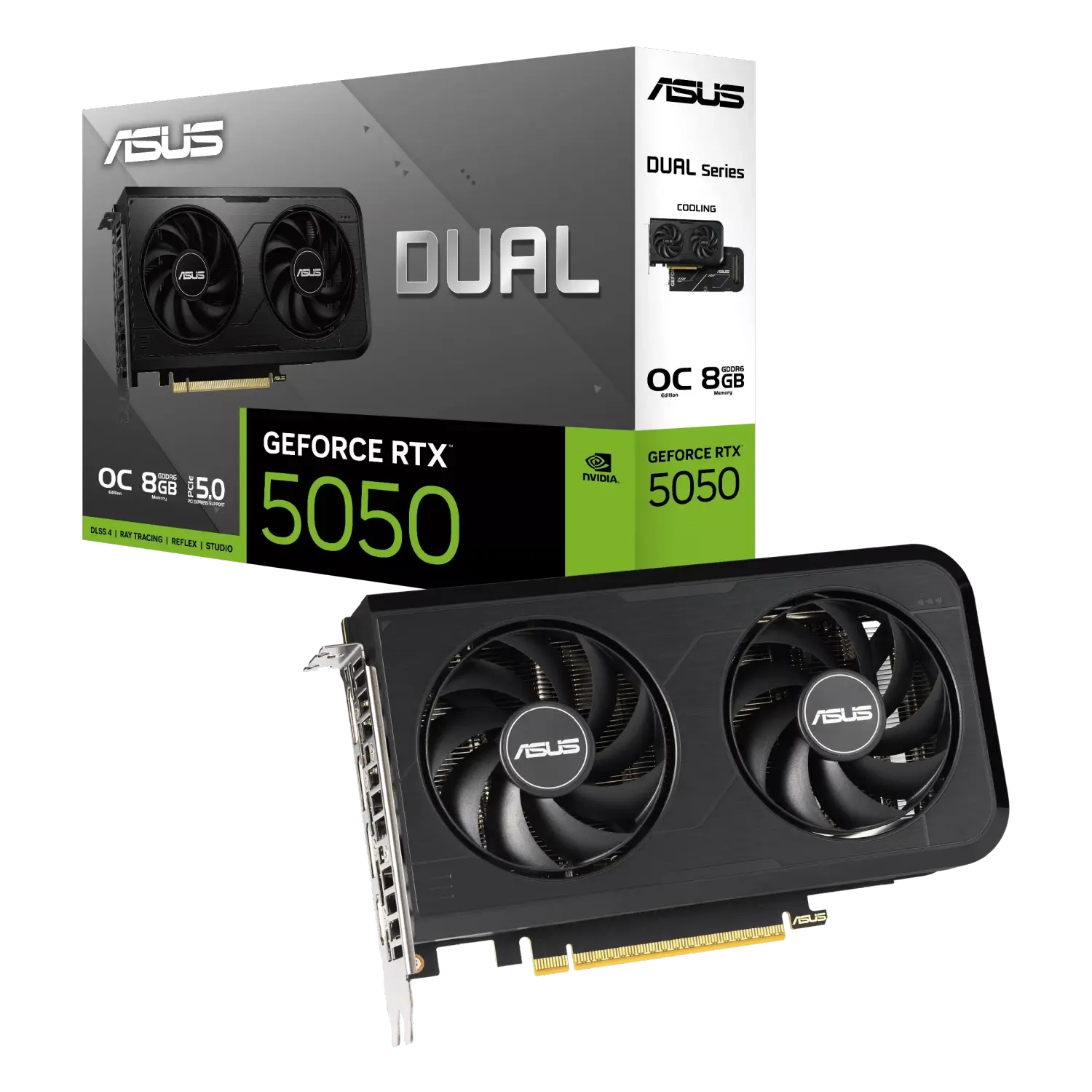 Placa De Video Asus Nvidia Geforce Dual Rtx5050 O8gb Gddr6