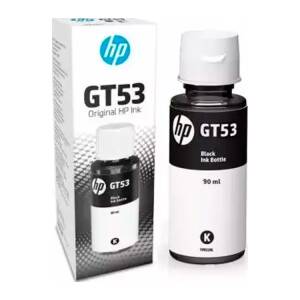 Botella De Tinta Hp Gt53 Negra