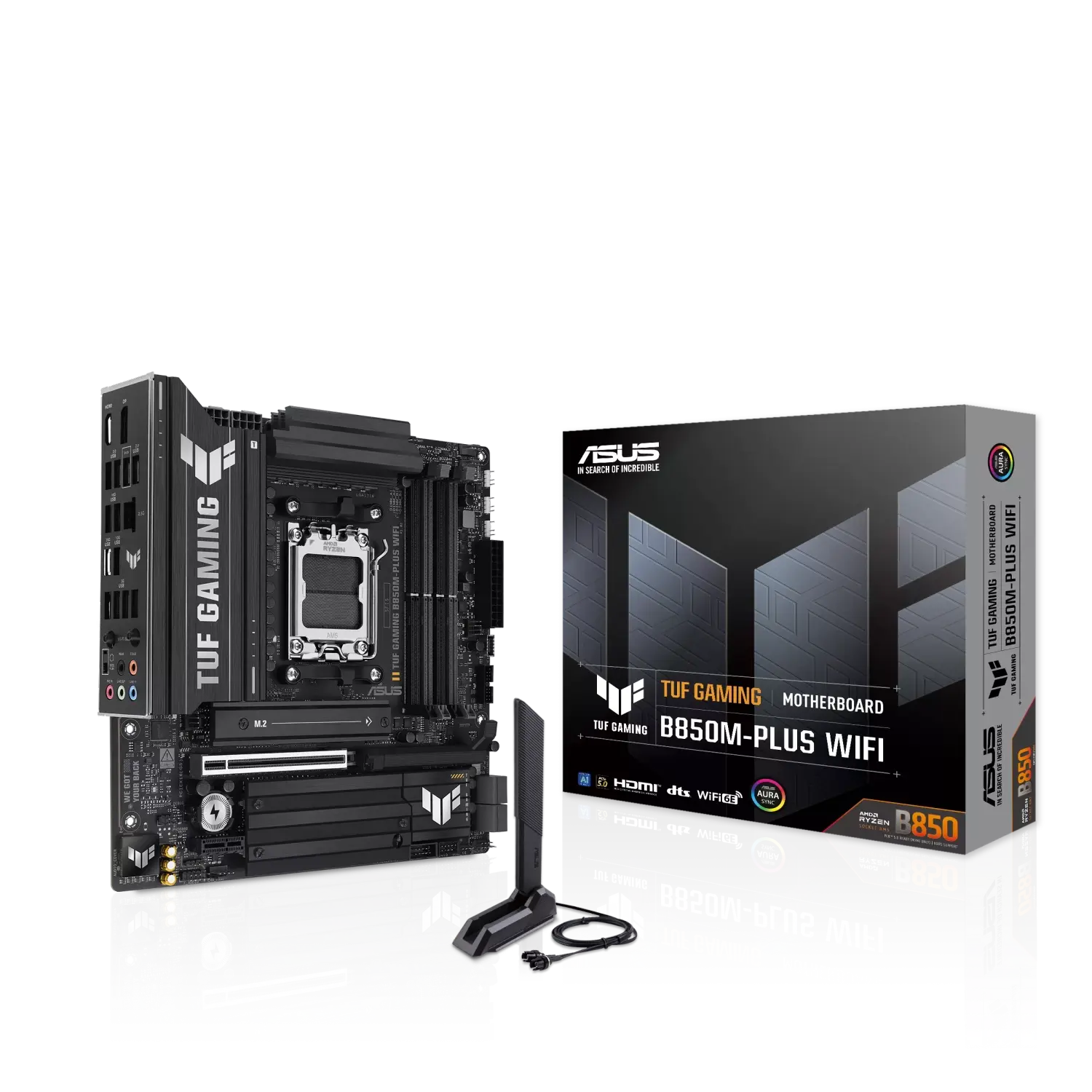 Motherboard Asus Tuf Gaming B850m-plus Wifi Am5 D