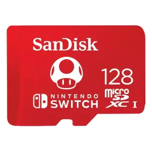 Tarjeta De Memoria Sandisk Microsdxc 128gb Uhs-i Card C10 U3 100mb For Nintendo Switch Mario Bros Edition