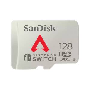 Tarjeta De Memoria Sandisk Microsdxc 128gb Uhs-i Card C10 U3 100mb For Nintendo Switch Apex Legends Edition