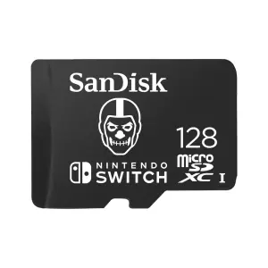 Tarjeta De Memoria Sandisk Microsdxc 128gb Uhs-i Card C10 U3 100mb For Nintendo Switch Fortnite Edition