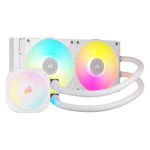 Liquid Cooler Corsair Icue Link Titan 240 Rx Rgb Blanco
