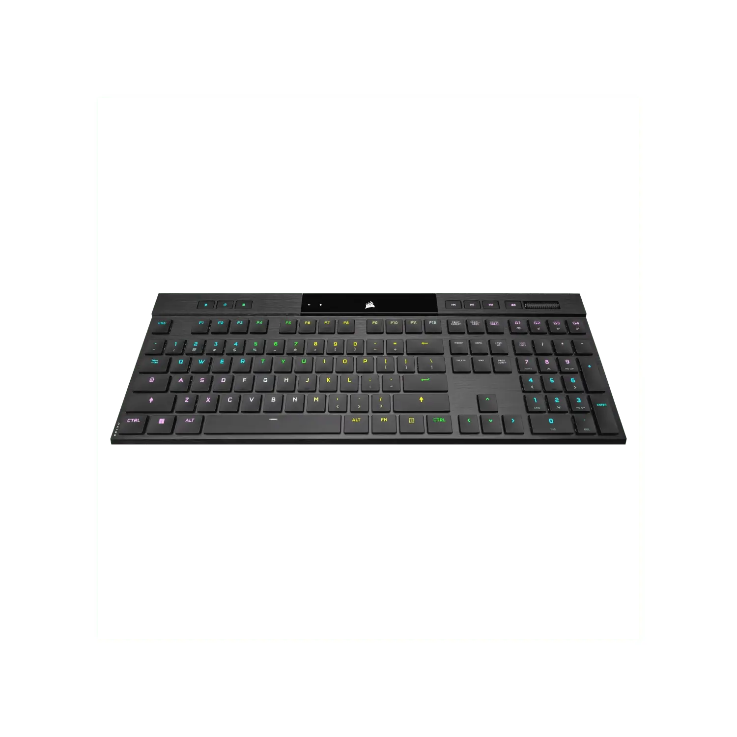 Teclado Gamer Corsair Rgb Ultradelgado K100 Air Wireless Cherry Mx Ultra Low Profile