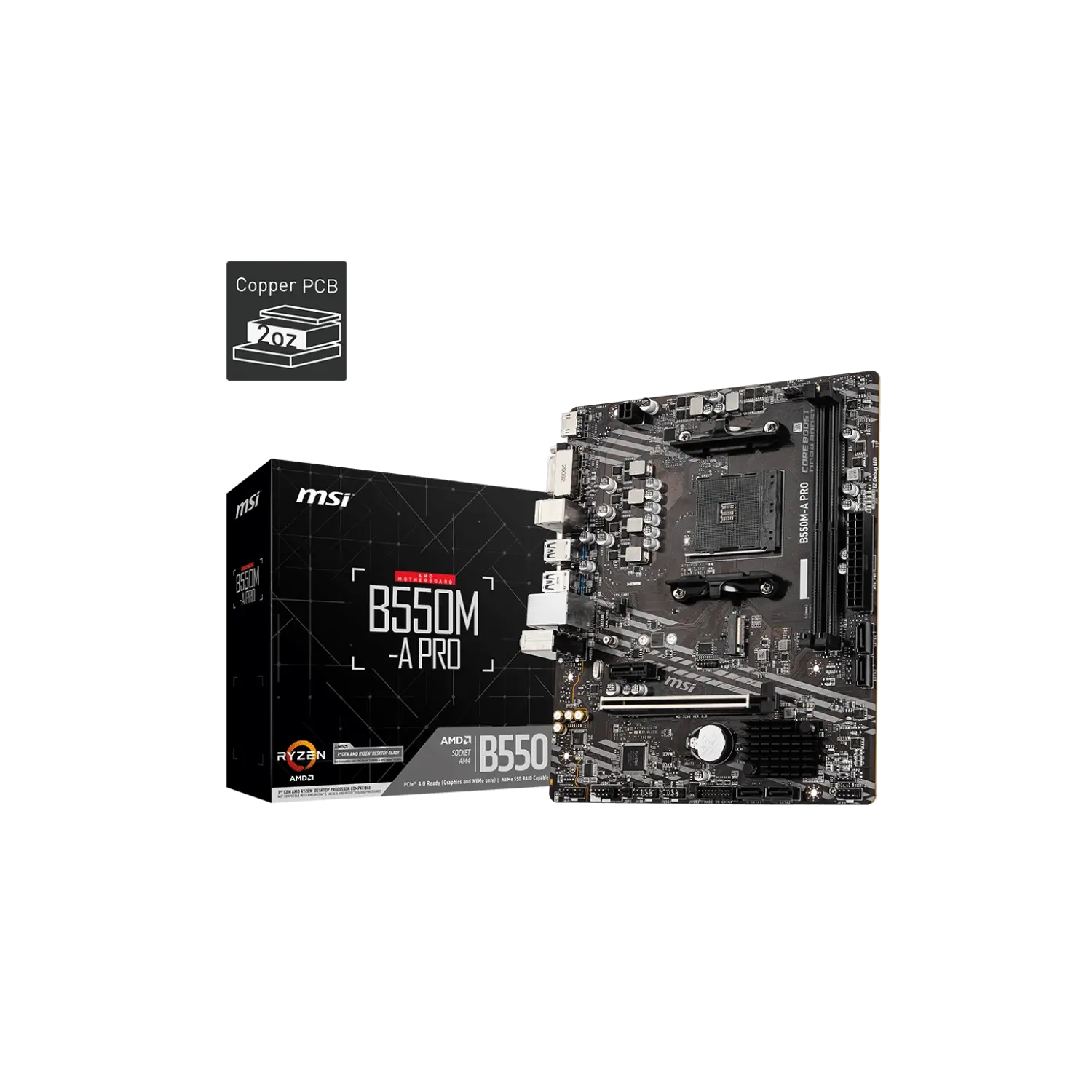 Motherboard Msi B550m-a Pro (am4)
