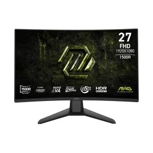 Monitor Msi Mag 274cf X24 27" Va Fhd 240hz 0.5ms Curved Ficha Usa
