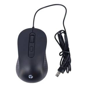 Mouse Teros Te-1229s C/cable Black