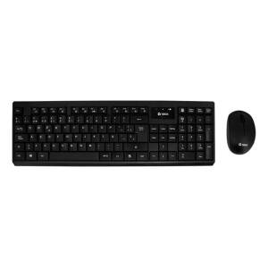 Combo Teclado Y Mouse Inalambrico Teros Te-4071n 2.4ghz Negro