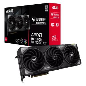 Placa De Video Asus Amd Radeon Tuf Rx9070xt O16g G
