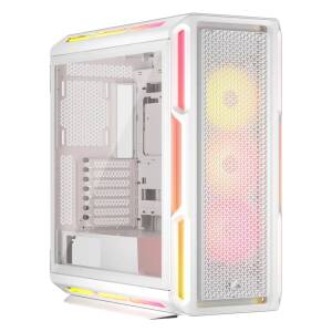 Gabinete Corsair Icue Link 5000t Lx Rgb Mid Tower Blanco