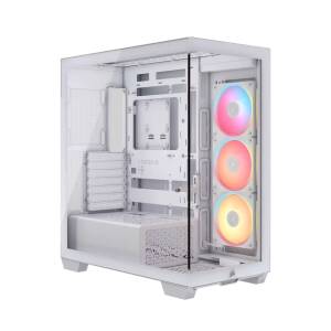 Gabinete Corsair 3500x Lx-r Rgb Icue Link Mid Tower Blanco