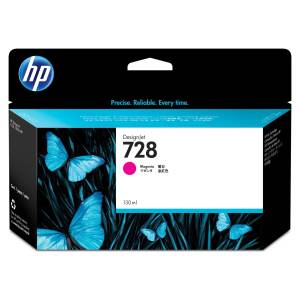 Cartucho De Tinta Plotter Hp 728 Magenta