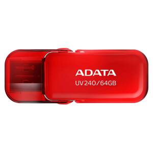 Pen Drive Adata Uv240 64gb Usb 2.0 Red