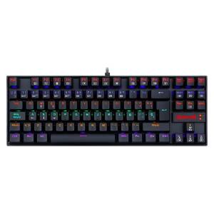 Teclado Redragon Kumara 2 K552 Rainbow Negro