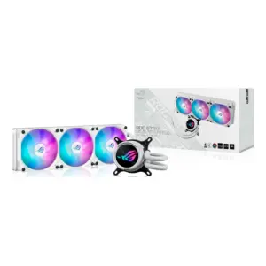 Water Cooler Asus Rog Strix Lc Iii 360 Argb Lcd Wh