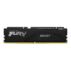 Memoria Ram Udimm Kingston Fury Beast 8gb Ddr5 6000mhz Cl36 1.35v Single Negro