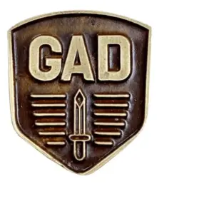 Distintivo Metálico Pin Gad