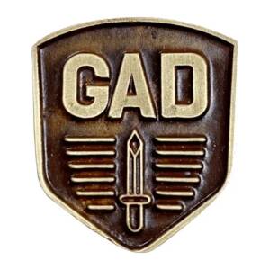 Distintivo Metálico Pin Gad