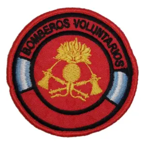 Escudo Bordado Bomberos Voluntarios