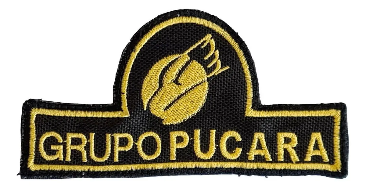 Escudo Bordado Seguridad Grupo Pucara
