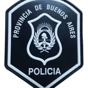 Escudo Parche Pvc Goma Policía Bs. As.