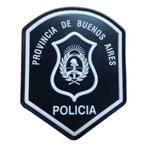 Escudo Parche Pvc Goma Policía Bs. As.