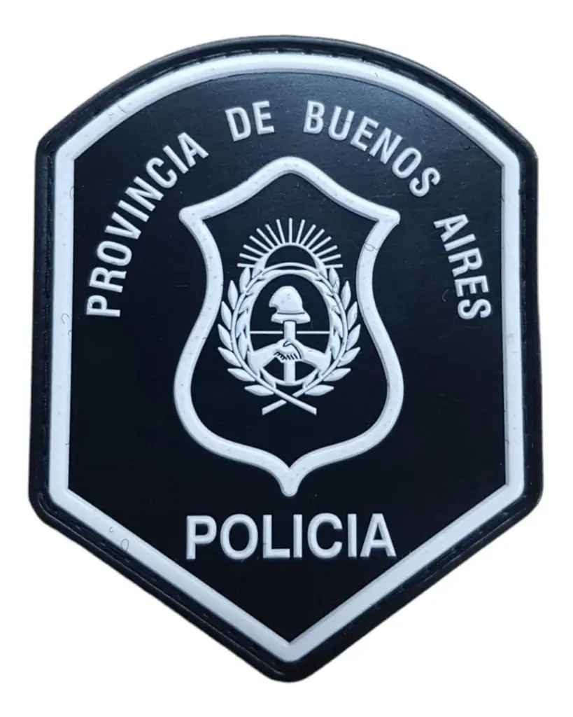 Escudo Parche Pvc Goma Policía Bs. As.
