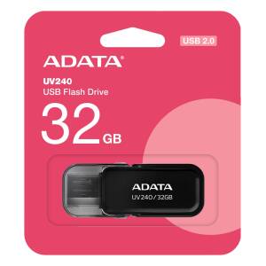 Pen Drive Adata Uv240 32gb Usb 2.0 Black